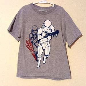 Boy's Star Wars Storm Trooper T-shirt. Size 8. Great Condition.